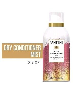 PANTENE PRO-V MIST BEHAVING DRY CONDITIONER MIST 3.9 oz Each - 2 PACK NEW